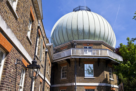 格林尼治天文台伦敦格林尼治皇家天文台地标皇家历史旅行望远镜城市旅游文台观光圆顶背景