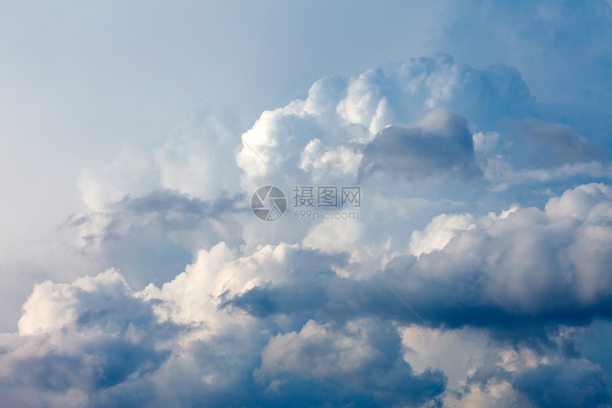 有云的蓝天空气候白色多云日光臭氧生活气象蓝色天气气氛图片