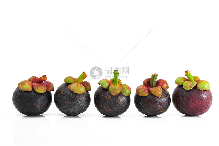 芒果水果热带甜食紫色山竹气候图片