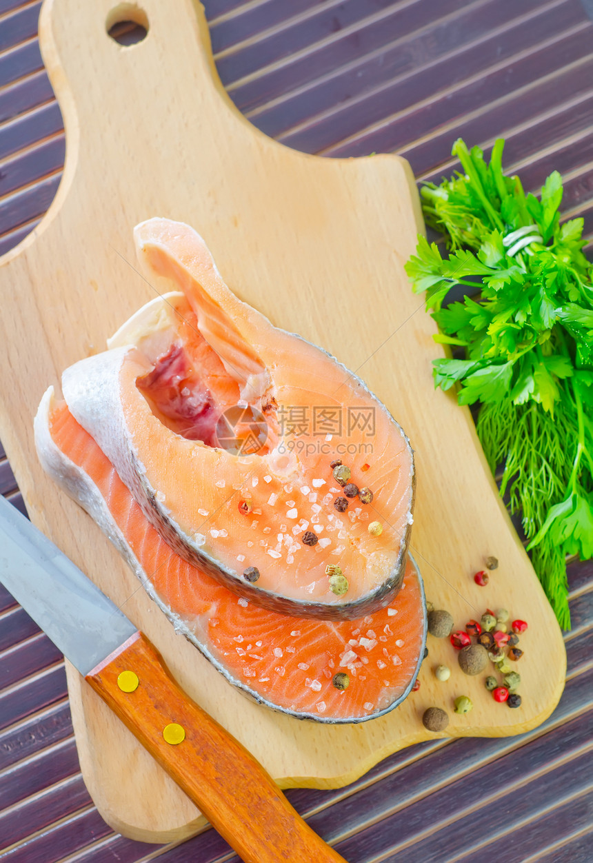 鲑鱼胡椒食物木板橙子美食鱼片香料午餐座头鲸木头图片
