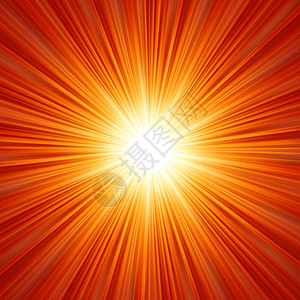 新星恒星爆发红火和黄火 EPS 8辉光辐射爆破白色黄色宇宙圆形光环星星插图插画