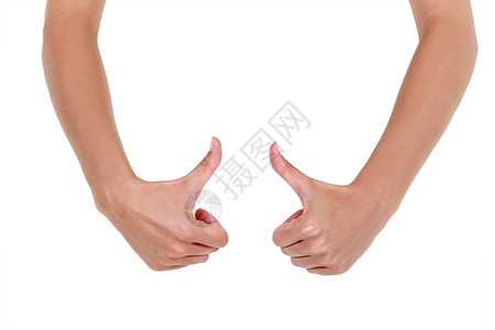 缩略图手势比划拇指手指棕榈男性运动展示高清图片