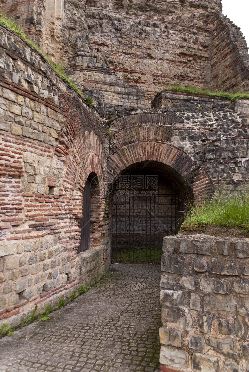 特里尔的凯瑟曼废墟历史纪念碑石工历史性遗产城墙世界遗产城市文化图片