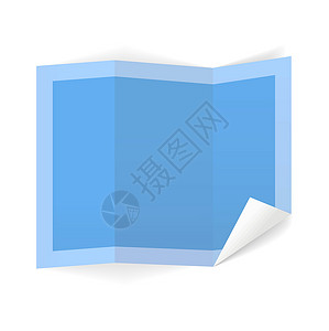 纸面文件一览表空白互联网角落笔记纸阴影笔记备忘录床单框架蓝色设计图片