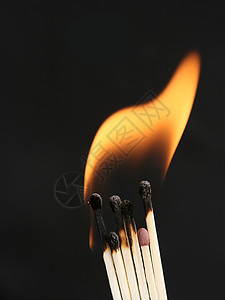 火柴黄色烧伤温度气体能量活力点火器燃烧燃料木头背景图片