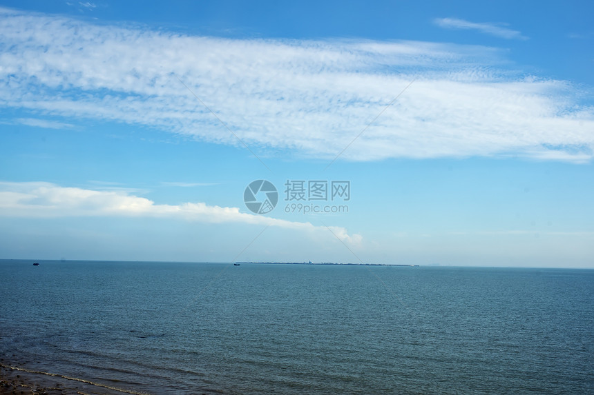 天空和海洋背景图像海滩旅游旅行风景海岸地平线太阳蓝色热带季节图片
