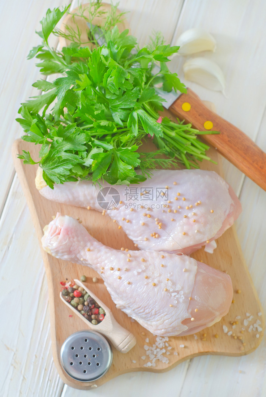 鸡腿食物家禽美食饮食大腿产品营养厨房皮肤烹饪图片