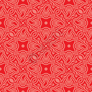 红无缝红图案壁纸墙纸丝绸艺术装饰品花卉插图花纹背景图片