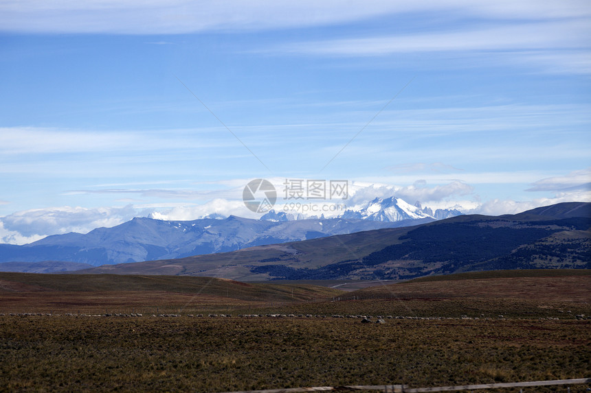 国家公园文化公园山脉栅栏云景图片