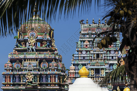 斯瓦米印度教寺庙高清图片