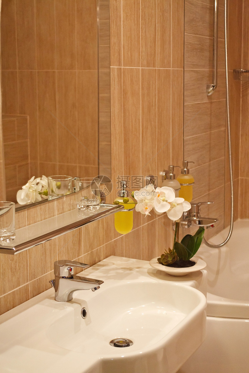 旅馆的洗浴间肥皂客人洗澡酒店淋浴单元设施卫生洗手间温泉图片
