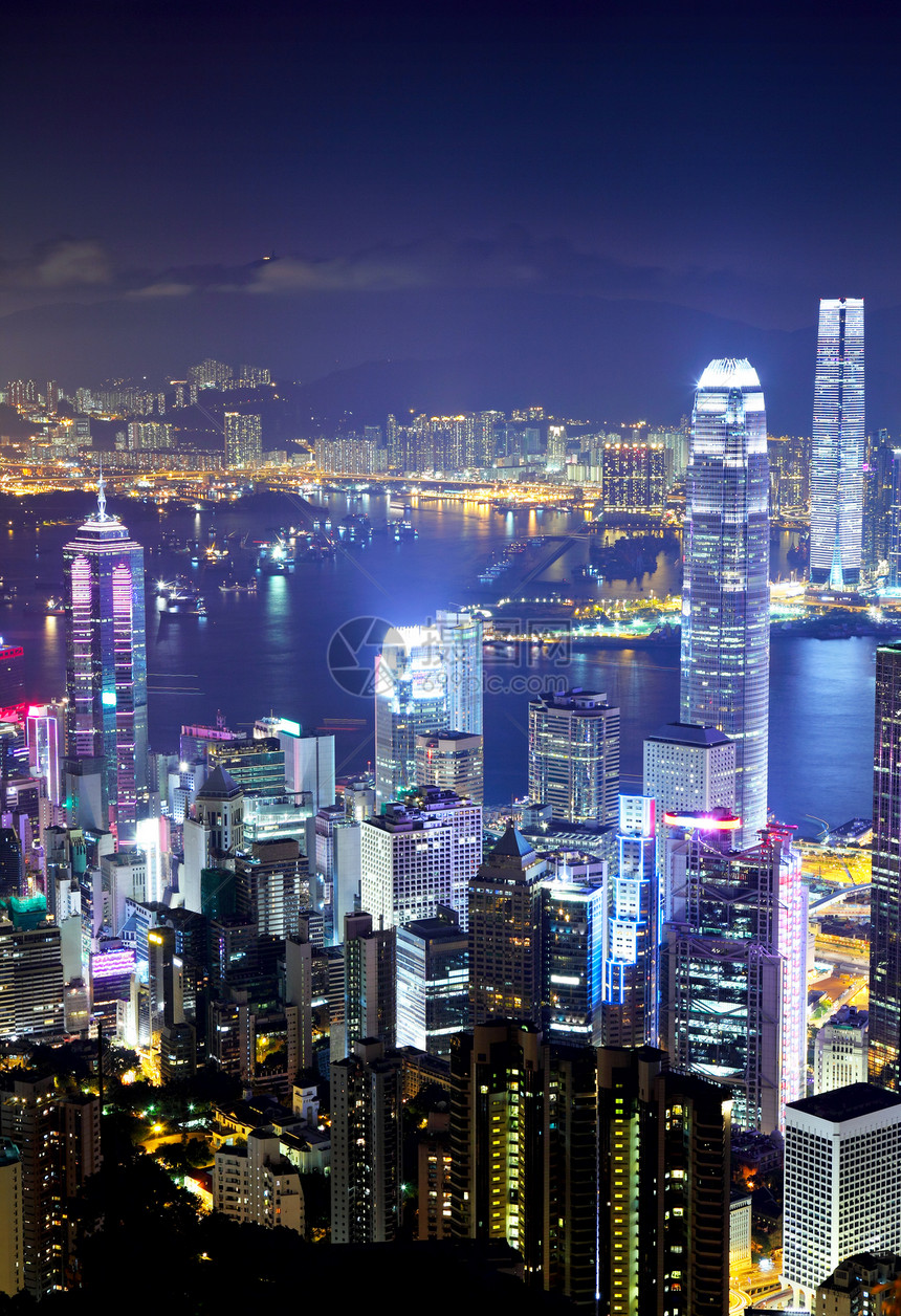 香港的建筑结构天空房子天际公寓港口摩天大楼办公室城市商业建筑学图片