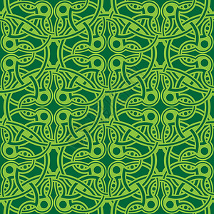 绿色无缝绿模式丝绸装饰品墙纸艺术壁纸插图花卉花纹背景图片