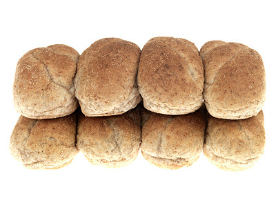 软整餐棕子卷白色食物面包棕色馒头背景图片