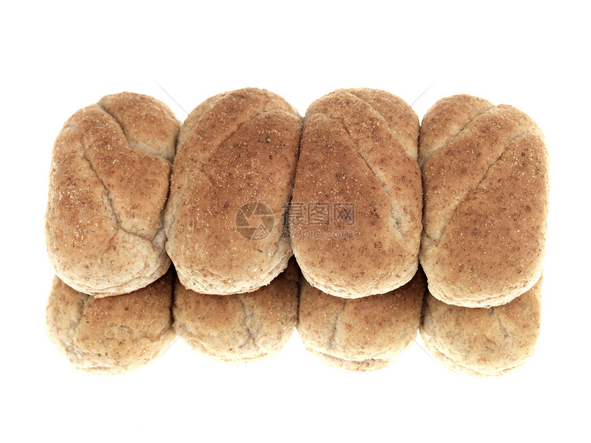 软整餐棕子卷馒头白色面包棕色食物图片