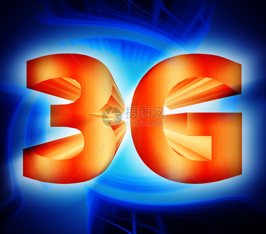 3G 网络符号速度技术通讯器展示数据橙子灯光魔法机动性移动图片