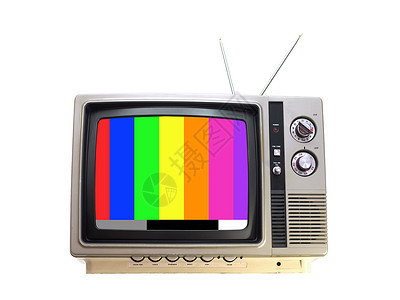 电视正方形屏幕黑色电气插图风格技术白色电影视频高清图片