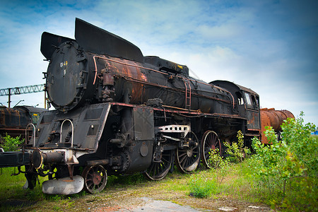 一个老旧的机车高清图片