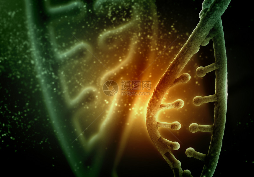 DNA分子蓝色生活微生物学生物学基因原子生物基因组公式代码图片