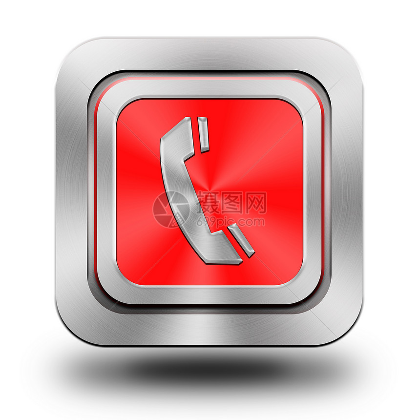 电话铝光亮图标 按钮 符号钥匙顾客大理石抛光民众插图销售商业标识钻石图片
