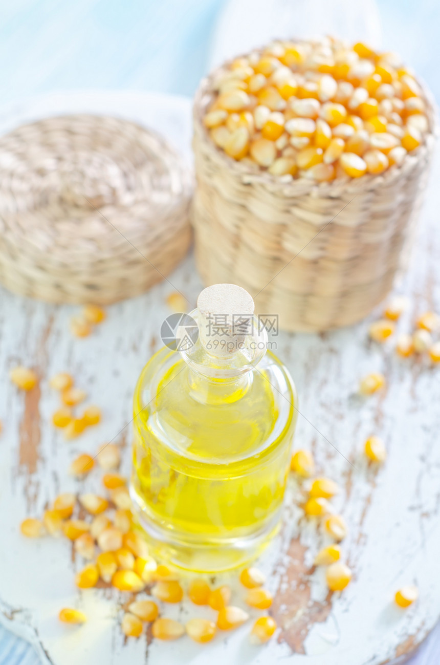 玉米油精制生产农场营养种子食物麻布米饭瓶子农业图片