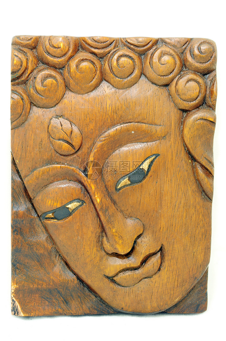 泰国佛像肖像纪念品展示雕塑历史佛教徒废墟礼物石头艺术雕像木头图片