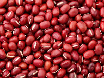 Adzuki 红豆快关门了种子豆类粮食小豆蔬菜植物红色美食营养核心背景图片
