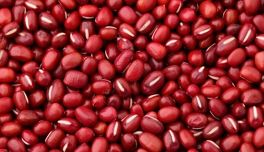 Adzuki 红豆蔬菜美食小豆核心粮食植物豆类营养农业种子背景图片