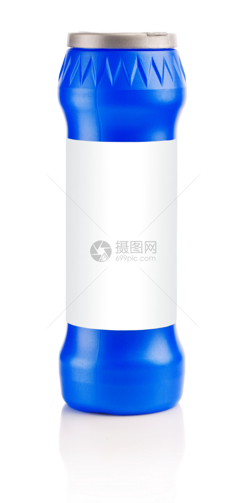 蓝蓝色塑料瓶图片