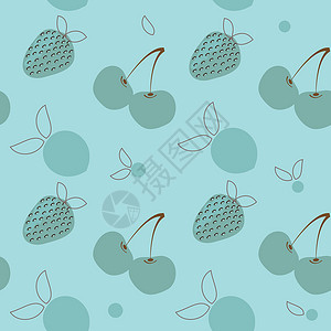 乌尔迪亚莱斯萨拉姆莱斯果类水果艺术甜点热带插图绘画食物潮人团体流行圆圈插画