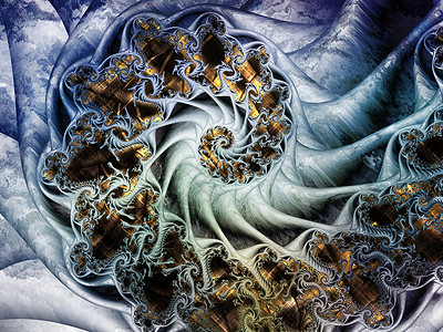 分形运动的优雅涡流数学旋转艺术品作品几何学漩涡螺旋设计墙纸背景图片