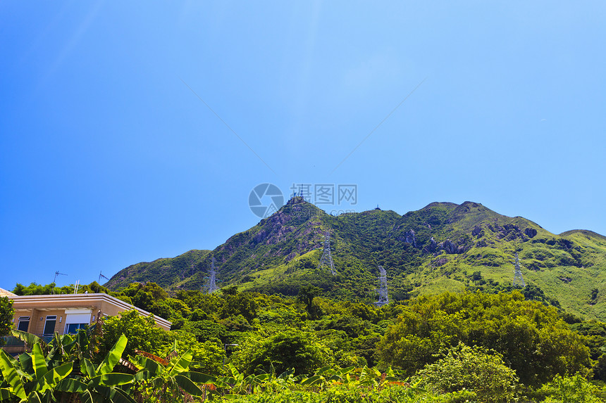 香港城堡峰 三座尖山之一图片