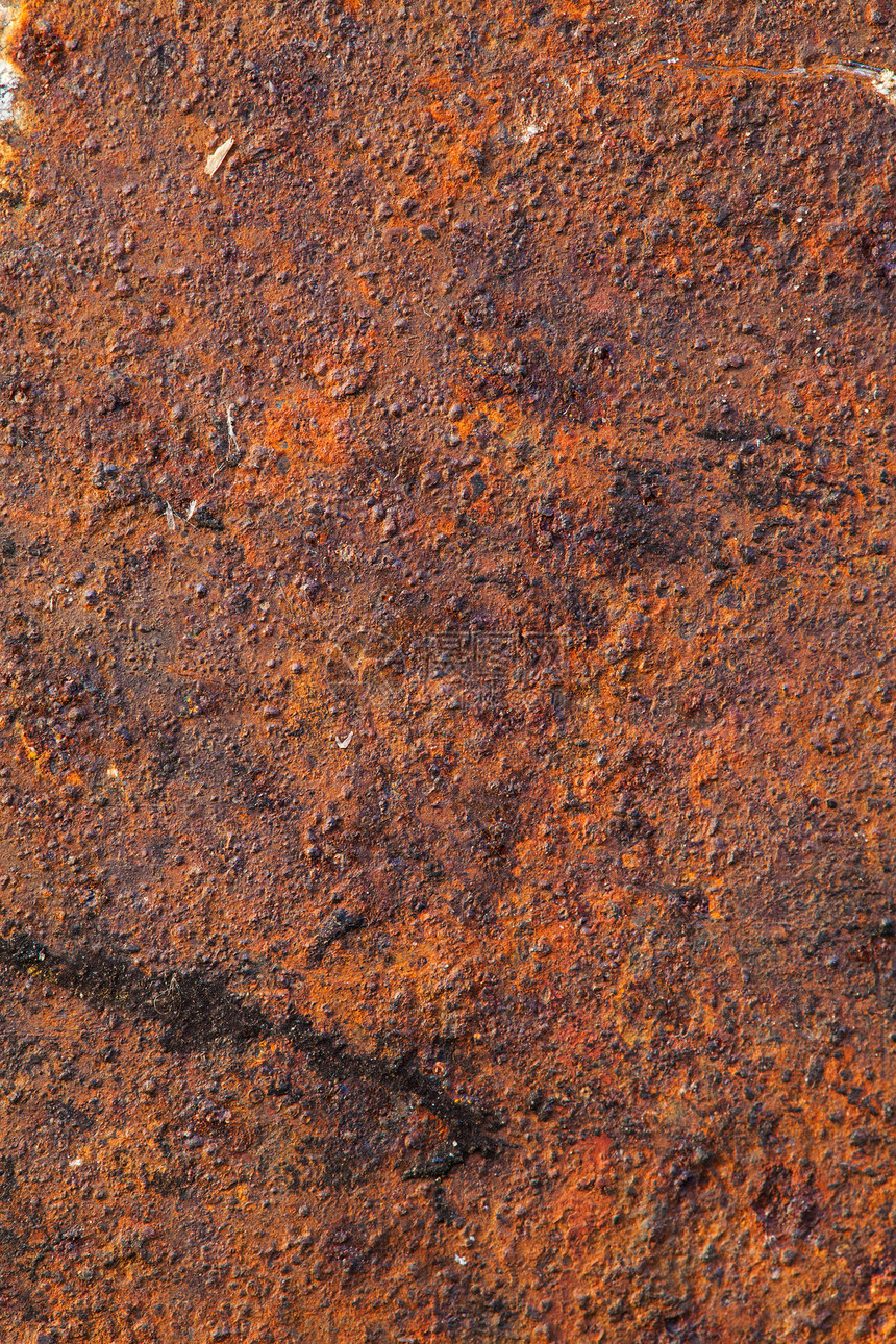 腐蚀表面日光盘子宏观工业材料橙子图片