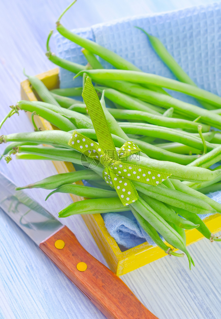 绿豆豆荚叶菜收成工作室食物生产蔬菜细绳植物盘子图片