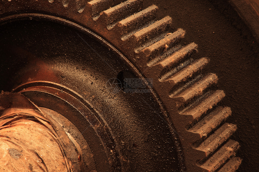 科格轮旋转车轮金属运输衰变技术力学力量腐蚀引擎图片