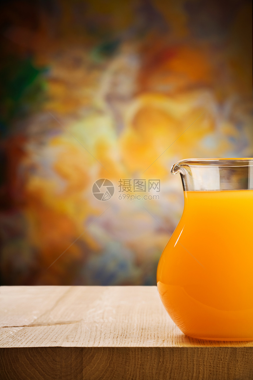 橙汁的果子图片