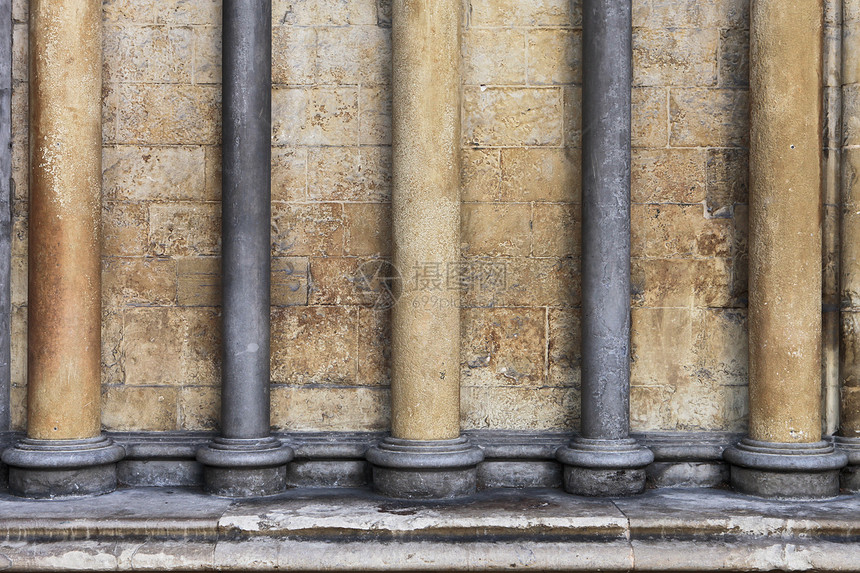 哥地建筑结构宗教弧形石头岩石教会建筑学艺术窗户图片