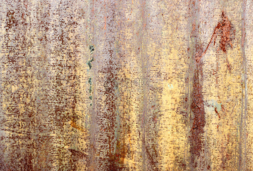 Rusty 腐蚀铁金属质料瓷砖墙纸平铺技术海浪瓦楞构造材料栅栏橙子图片