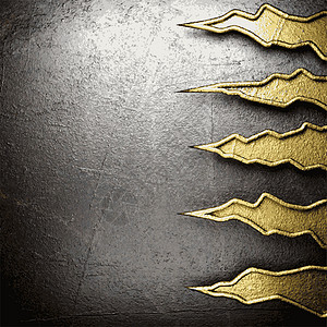 金色和银色背景金属边界金子框架装饰品艺术插图奢华抛光装饰背景图片