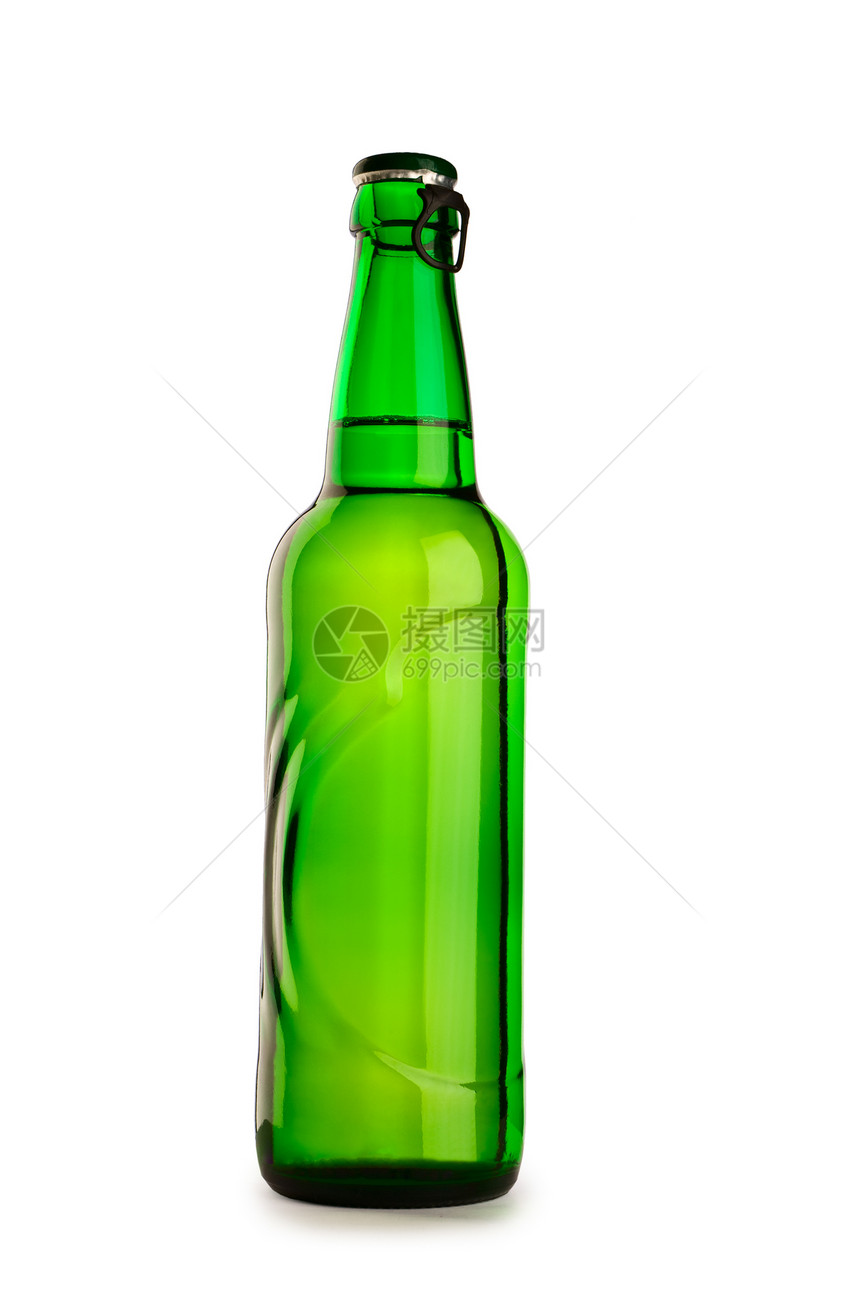 啤酒瓶酒精派对白色玻璃瓶子液体绿色图片
