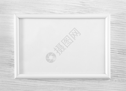 框架正方形木板家具空白照片白色背景图片