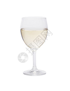 阿利戈特一杯白葡萄酒高脚杯剪裁白色小路饮料液体玻璃酒厂黄色酒精背景