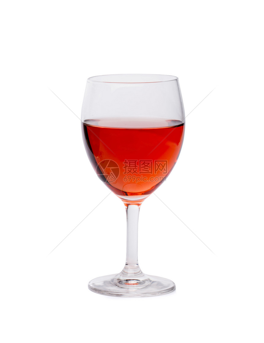 粉红酒杯小路酒厂玻璃剪裁液体饮料粉色黄色高脚杯酒精图片