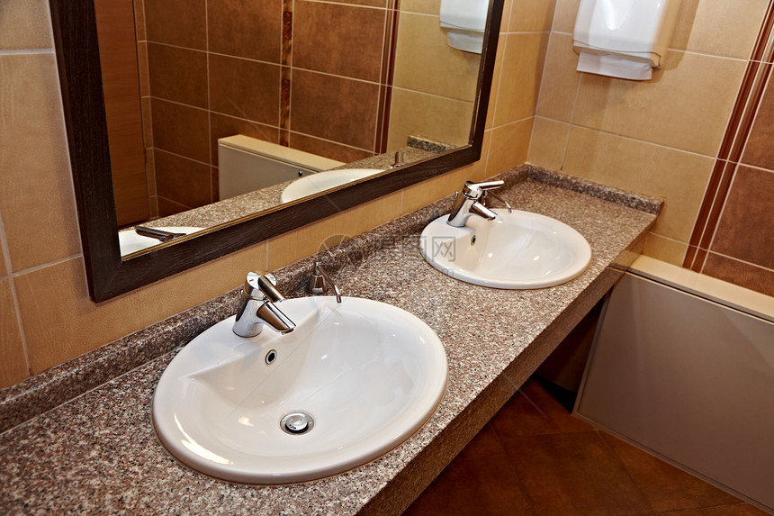挂盘卫生间卫生来源阀门洗手间合金浴室瓷砖房子镜子图片