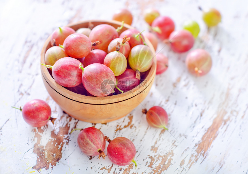 鹅莓水果团体篮子阴影养分美味茶点种子宏观浆果图片