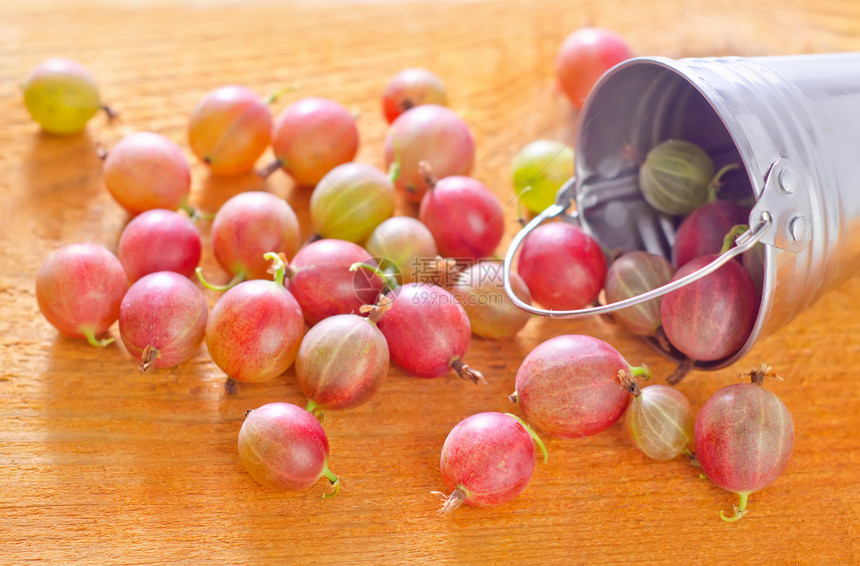 鹅莓团体果味宏观种子浆果国家水果篮子甜点树叶图片