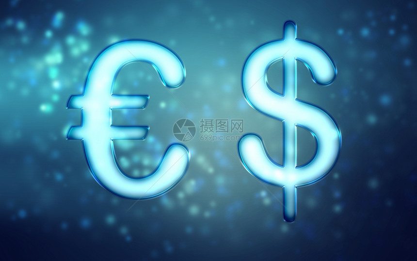 欧元和美元价格贸易商业海军经济首都市场金融销售蓝色图片