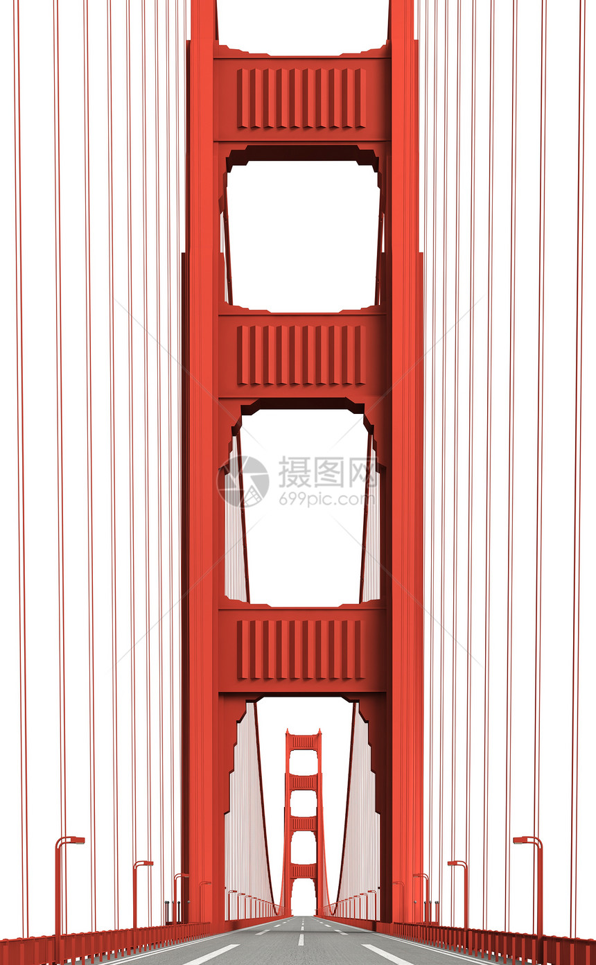 金门桥1城市绳索飞行红色地标建筑动画片视觉技术海岸图片