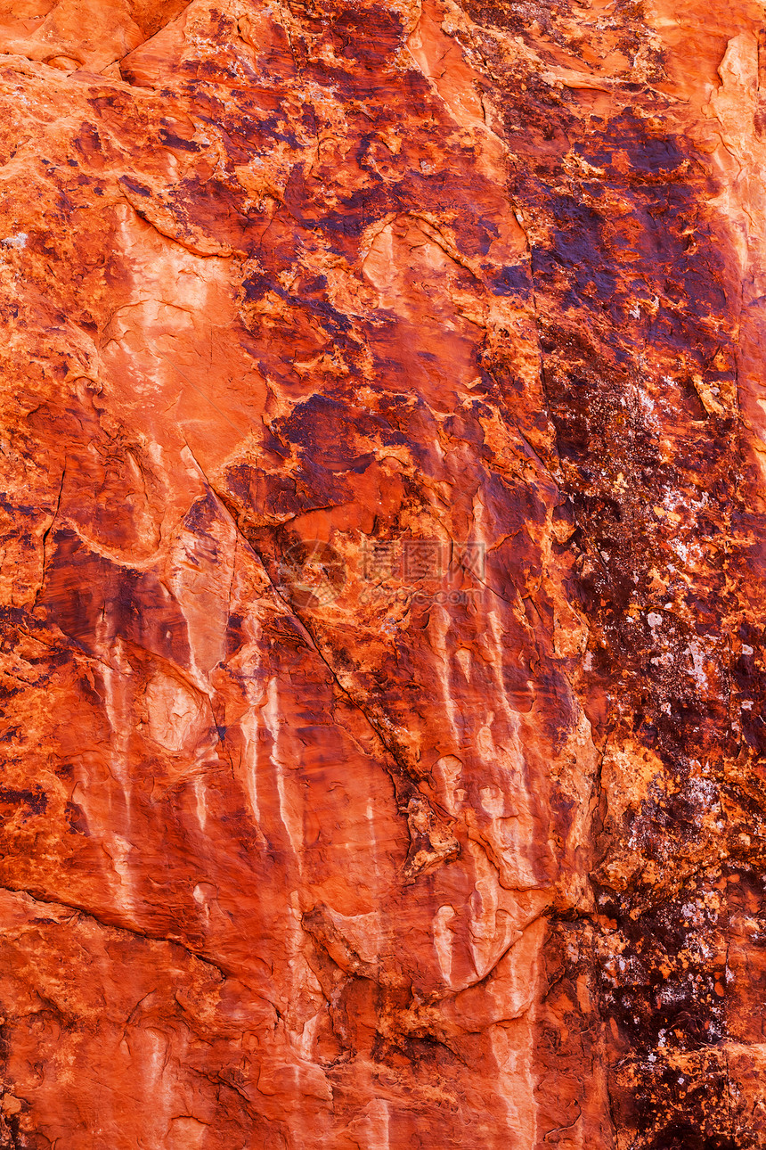 国家公园Moab Utah穆阿布犹他州地质学红色环境假期橙子地衣台面岩石花园远足图片