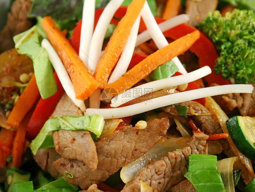 牛肉草药饮食蔬菜洋葱用餐食品低脂肪美味美食烹饪图片